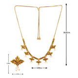 Pillars Of Time Shree Mandapam necklace set