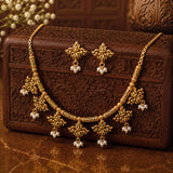 Pillars Of Time Shree Mandapam necklace set