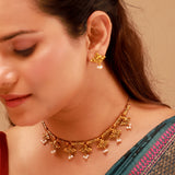 Pillars Of Time Shree Mandapam necklace set