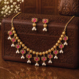 Pillars Of Time Temple Bloom collar necklace set