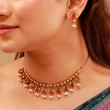 Pillars Of Time Temple Bloom collar necklace set