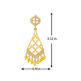 Ray bloom Dangle Earring - Noor