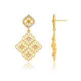 Jali Glow Dangle Earring - Noor
