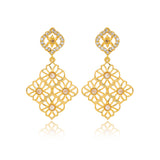 Jali Glow Dangle Earring - Noor