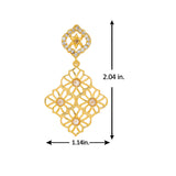 Jali Glow Dangle Earring - Noor