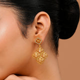 Jali Glow Dangle Earring - Noor