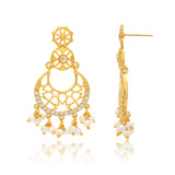 Celosia Chand bali Earring - Noor