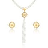 Whisper Halo Short Necklace Set - Noor