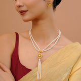 Whisper Halo Short Necklace Set - Noor