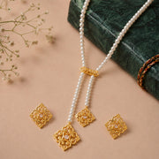 Dawnline Y Necklace Set - Noor