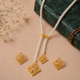Dawnline Y Necklace Set - Noor