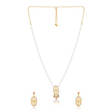 Goldveil Short Necklace Set - Noor