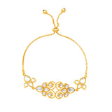 Meher - Noorzaad Bracelet, Women Gold Kundan Bracelet