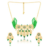 Meher - Noor Mahal Choker necklace, Women Gold Kundan Choker Set