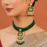 Meher - Jahanara Choker necklace, Women Gold Jahanara Choker