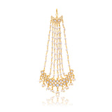 Meher - Roshanara Pasa, Women Gold Pearl Kundan Pasa