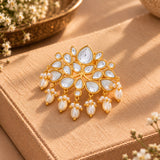 Meher - Nazakat  Hairpin, Women Gold Kundan Juda Pin