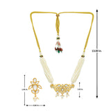 Meher - Nazakat Choker necklace, Women Gold Dori Choker Set