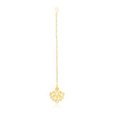Meher - Mehrab Maangtika, Women Gold Pearl Maang Tikka