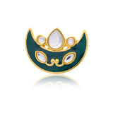 Meher - Dastaan ring, Women Gold Chaand Kundan Ring