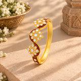 Meher - Zoya Bangle, Women Gold Red Kundan Bangle