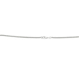 Men Collection Everyday Silver Tone Curb Link Neck Chain in Brass with Lobster Clasp Closure for Daily Wear