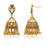 Aaroh - tarang jhumki earring ( Women Gold Kundan Jhumki Danglers )