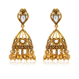 Aaroh - tarang jhumki earring ( Women Gold Kundan Jhumki Danglers )