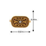 Aaroh - goonj ring ( Women Gold Adjustable Ring )