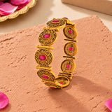 Aaroh - echo halo bracelet ( Women Gold Toned Bracelet )
