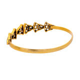 Aaroh - little bell cuff bracelet ( Women Gold Jaali Cuff Bracele )
