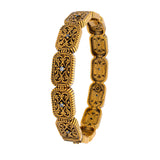 Aaroh - goonj bangle ( Women Gold Openable Bracelet )
