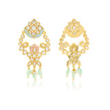 Meher - Nazm Chandbali Earring, Women Gold Chandbali Earrings