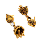 Aaroh - tiny bells short necklace set ( Women Gold Kundan Necklace Set )