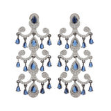 Royal Romance Elsa Emerald Statement Earrings
