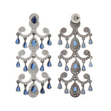 Royal Romance Elsa Emerald Statement Earrings