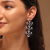 Royal Romance Elsa Emerald Statement Earrings