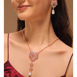 Royal Romance Mary Rose Gold Necklace Set