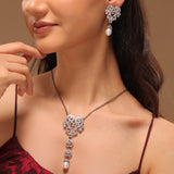 Royal Romance Mary Black Necklace Set