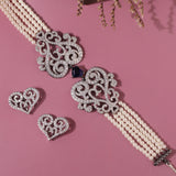 Royal Romance Noorie Midnight Statement Choker Set