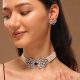 Royal Romance Noorie Midnight Statement Choker Set