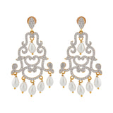 Royal Romance Margaret Gold Statement Earrings