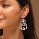 Royal Romance Margaret Gold Statement Earrings