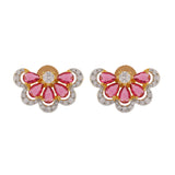 Royal Romance Ayiana Gold Stud Earrings