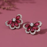 Royal Romance Ayiana Black Stud Earrings