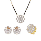 Sparkling Elegance Golden Bloom Mangalsutra Gift Set
