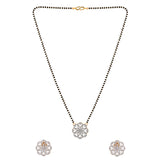 Sparkling Elegance Golden Bloom Mangalsutra Gift Set