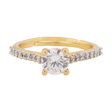Valentines Day Eternal Sparkle Solitaire Ring