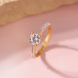 Valentines Day Eternal Sparkle Solitaire Ring