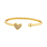 Valentine’s Day Radiant Heartshine Love Cuff Bracelet